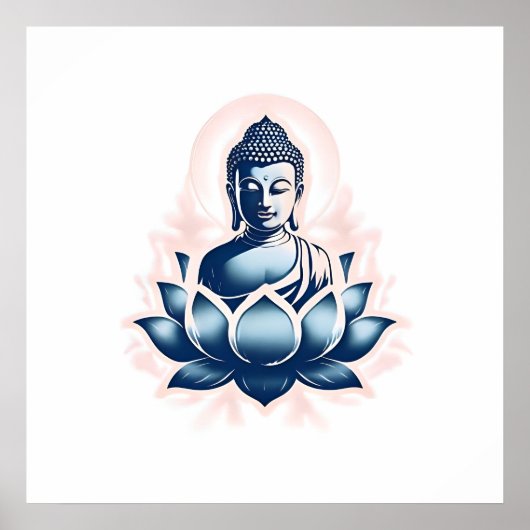 Boeddhisme Zen Spiritualiteit Vrede Poster (Voorkant)