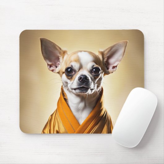 Boeddhist Chihuahua Muismat (Met muis)