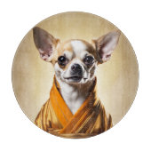 Boeddhist Chihuahua Snijplank (Voorkant)