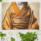 Boeddhist Chihuahua Theedoek (Gevouwen)