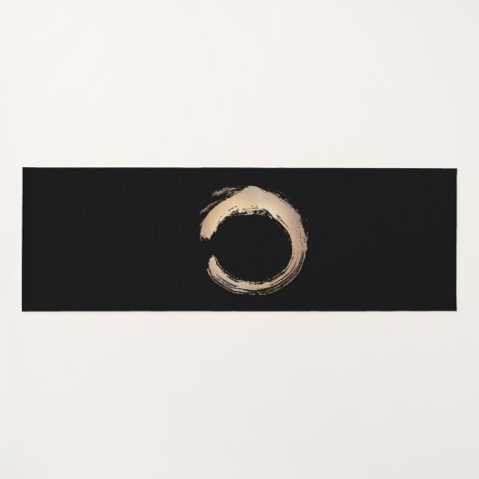 boeddhist Enso-symbool Yogamat (Voorkant (horizontaal))