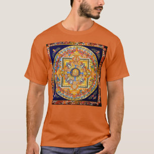 Boeddhist Green Tara Mandala T-shirt