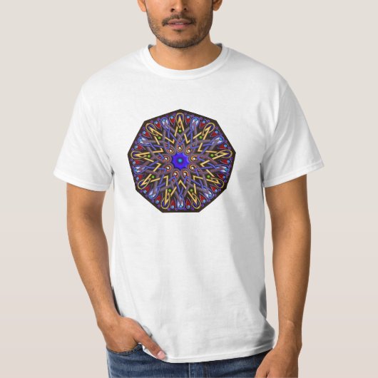 BOEDDHIST MANDALA T-shirt (Voorkant)