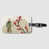 Boeddhist Monk Bagagelabel (Voorkant (horizontaal))