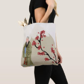 Boeddhist Monk Canvas tas (Dichtbij)