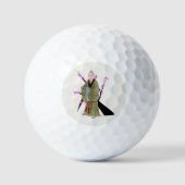 Boeddhist Monk Golf Ball Golfballen (Voorkant)