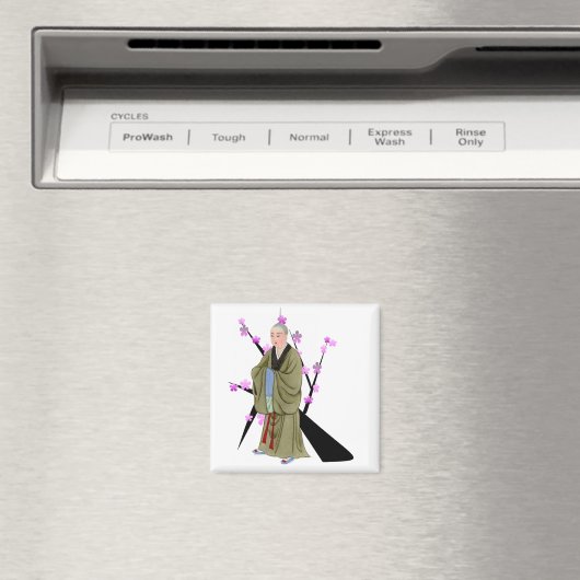 Boeddhist Monk Magnet (Insitu (Vaatwasser))