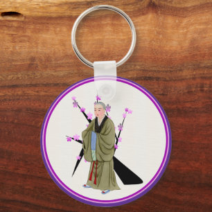 Boeddhist Monk Sleutelhanger