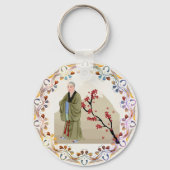 Boeddhist Monk Sleutelhanger (Voorkant)