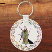 Boeddhist Monk Sleutelhanger (Voorkant)