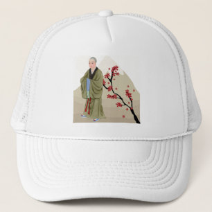 Boeddhist Monk Trucker Hat Pet