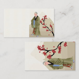 Boeddhist Monk Visitekaartje