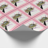 Boeddhist Monk Wrapping Paper Cadeaupapier (Hoek)