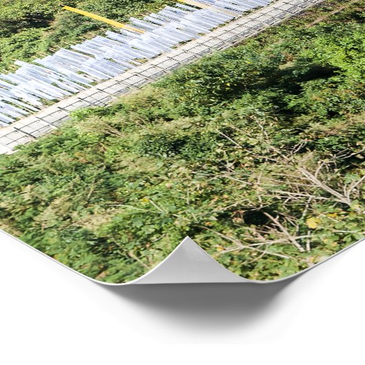 Boeddhist Prayer Flags - Bhutan Poster (Hoek)