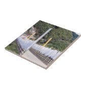 Boeddhist Prayer Flags - Bhutan Tegeltje (Zijkant)