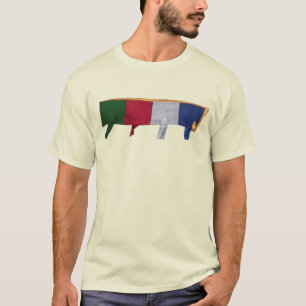 Boeddhist Prayer Flags, Kagyu Samye Ling klooster T-shirt