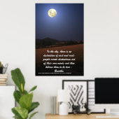 Boeddhist quote poster (Thuiskantoor)