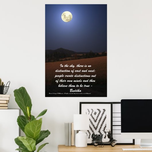 Boeddhist quote poster (Thuiskantoor)