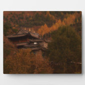 Boeddhist Temple Plaque Fotoplaat (Voorkant)