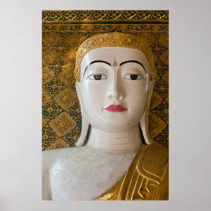 Boeddhistaatportret Poster
