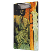 Boeddhistisch beeld in Temple Abstract-impressioni Klembord (Links)