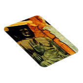 Boeddhistisch beeld in Temple Abstract-impressioni Magneet (Rechterzijde)