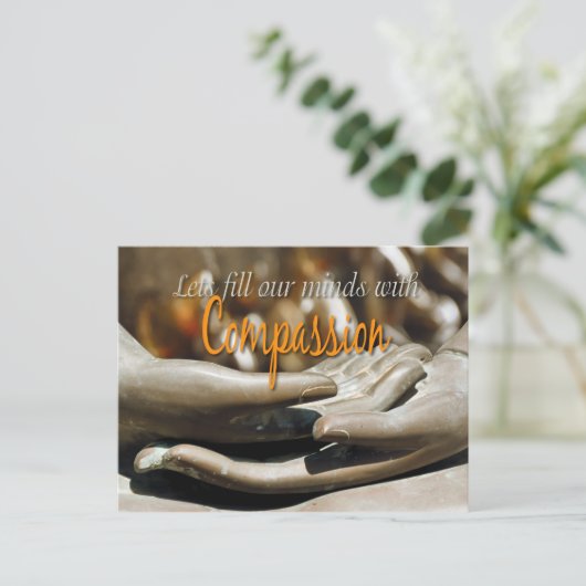 Boeddhistisch Briefkaart (Staand voorkant)