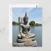 Boeddhistisch Briefkaart - Sri Lanka (Voorkant / Achterkant)