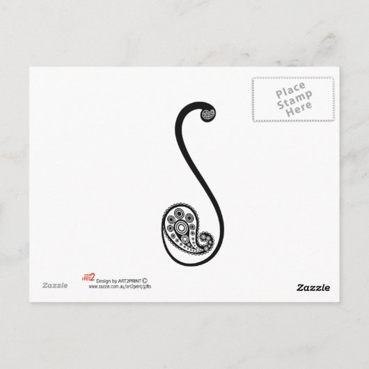 Boeddhistisch Briefkaart - Sri Lanka (Achterkant)