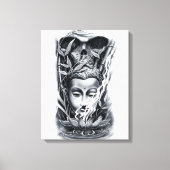 Boeddhistisch Canvas Afdruk (Voorkant)