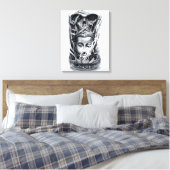 Boeddhistisch Canvas Afdruk (Insitu (Slaapkamer))