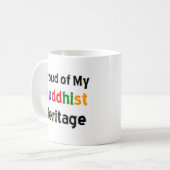 boeddhistisch erfgoed koffiemok (Voorkant links)