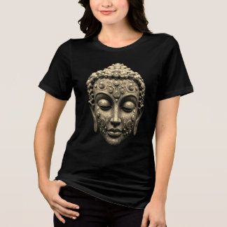 Boeddhistisch geïnspireerd masker Tri-Blend shirt