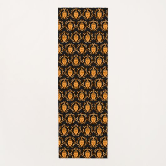 Boeddhistisch huis muurdecor yogamat (Voorkant)