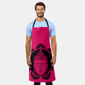 Boeddhistisch huisdecor schort (Gedragen)