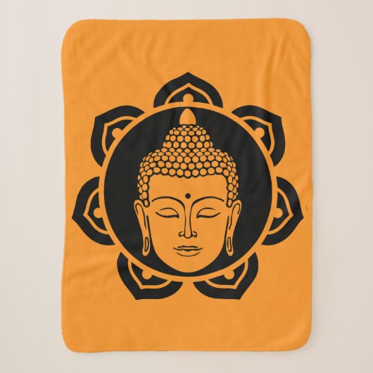 Boeddhistisch huisdecor sherpa deken (Voorkant)