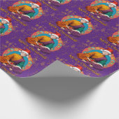 boeddhistisch kerstfeest cadeaupapier (Hoek)