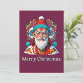 boeddhistisch kerstfeest feestdagenkaart (Staand voorkant)