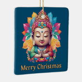 boeddhistisch kerstfeest keramisch ornament (Rechts)