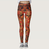 Boeddhistisch Mandala over compassie Leggings (Voorkant)