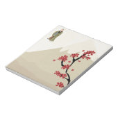 Boeddhistisch Monk Woman's Notitieblok (Linkerzijde)