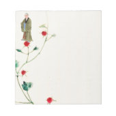 Boeddhistisch Monk Woman's Notitieblok (Voorkant)