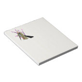 Boeddhistisch Monk Woman's Notitieblok (Schuin)