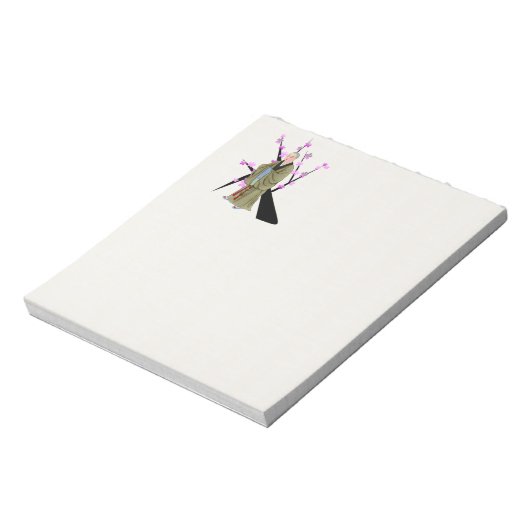 Boeddhistisch Monk Woman's Notitieblok (Linkerzijde)