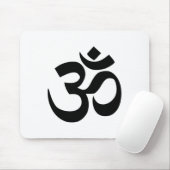 Boeddhistisch Om-symbool Muismat (Met muis)