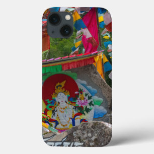 Boeddhistisch schilderen op Rocks Case-Mate iPhone Case