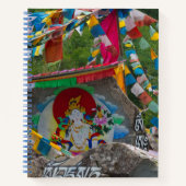 Boeddhistisch schilderen op Rocks Notitieboek (Voorkant)