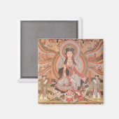 Boeddhistische banner magneet (Voorkant / Achterkant)