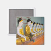 Boeddhistische beelden in Umin Thounzeh Magneet (Voorkant / Achterkant)