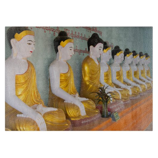 Boeddhistische beelden in Umin Thounzeh Snijplank (Voorkant)